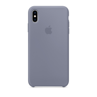 Силиконовый чехол для iPhone XS Max, цвет «тёмная лаванда»