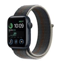 Apple Watch Series SE 2022 40мм корпус из алюминия "полночь" и ремешок Sport Loop Midnight