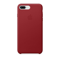 Кожаный чехол для iPhone 8 Plus/7 Plus, (PRODUCT)RED