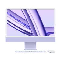 Моноблок Apple iMac 24 Retina 4,5K, M3 (8C CPU, 10C GPU, 2023), 8 ГБ, 256 ГБ SSD, Фиолетовый