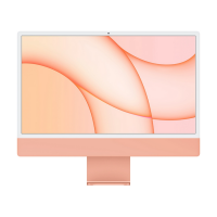 Apple iMac 24" Retina 4,5K, M1 (8C CPU, 8C GPU), 8 ГБ, 256 ГБ SSD, оранжевый