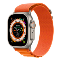 Apple Watch Series Ultra GPS 49мм корпус из титана и ремешок Оранжевый