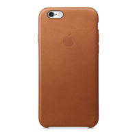 Кожаный чехол для iPhone 6/6s Apple Leather Case, золотисто-коричневый цвет
