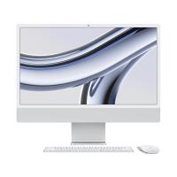 Моноблок Apple iMac 24 Retina 4,5K, M3 (8C CPU, 10C GPU, 2023), 8 ГБ, 256 ГБ SSD, Серебристый