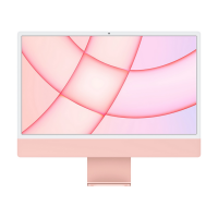 Apple iMac 24" Retina 4,5K, M1 (8C CPU, 7C GPU), 8 ГБ, 256 ГБ SSD, розовый