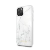 MARBLE COLLECTION -  PC/TPU HARD CASE GLASS - WHITE - 11/11Pro/11ProMax
