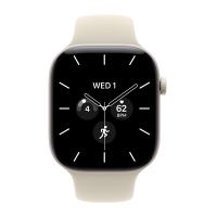 Умные часы Apple Watch Series 12, 46mm, Ceramic Pearl White