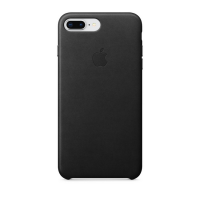 Кожаный чехол для iPhone 8 Plus/7 Plus, чёрный цвет