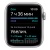 Apple Watch Nike SE, 40 мм, алюминия серебристого цвета, спортивный ремешок Nike цвета «чистая платина/чёрный»