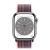 Apple Watch Series 8 45мм серебристый корпус из нержавеющей стали и ремешок Sport Loop Elderberry