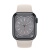 Apple Watch Series 8 45мм корпус из алюминия "полночь" и ремешок Sport Band Starlight
