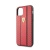 Чехол Ferrari для iPhone 11/11Pro/11ProMax PU Carbon/Smooth with metal logo Hard Red