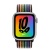 Apple Watch Series 8 45мм серебристый корпус из алюминия и ремешок Nike Sport Loop Pride Edition