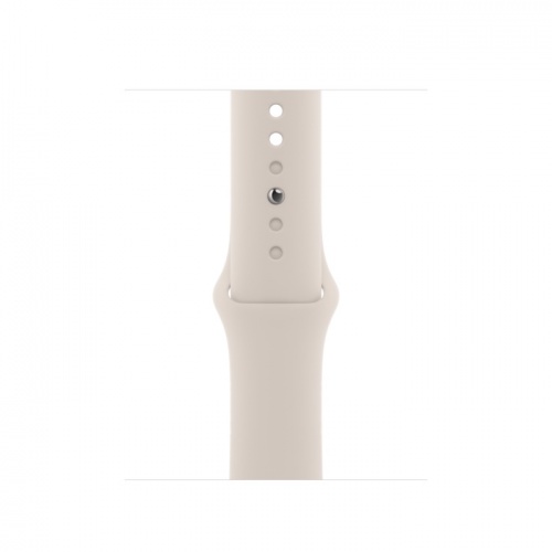 Apple Watch Series SE 2022 44мм корпус из алюминия "полночь" и ремешок Sport Band Starlight