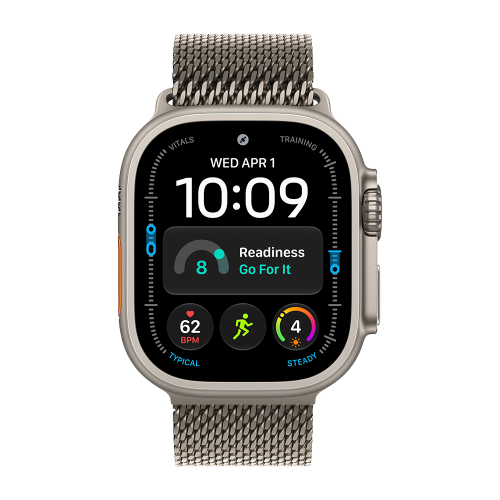 Умные часы Apple Watch Ultra 4, 49 мм, Natural Titanium Milanese Loop, Natural