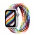 Apple Watch Series SE 2022 44мм серебристый корпус из алюминия и ремешок Braided Solo Loop Pride Edition