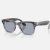 RAY-BAN META GEN 2 WAYFARER Shiny Transparent Grey Clear/Sapphire Transitions