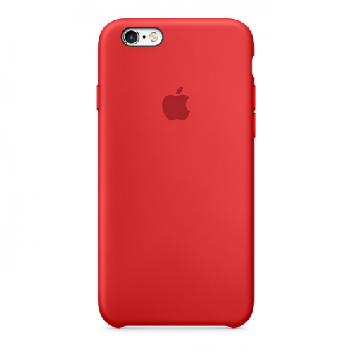 Силиконовый чехол для iPhone 6/6s, (PRODUCT)RED