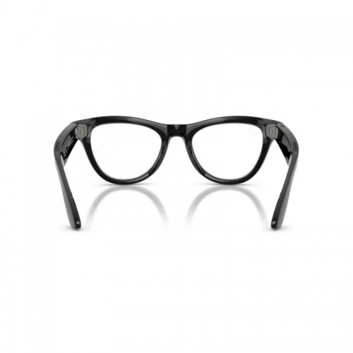 RAY-BAN META GEN 2 SKYLER Shiny Black / Clear lenses
