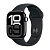 Apple Watch Series 10, 42 мм, корпус из алюминия цвета «чёрный глянец», спортивный ремешок черного цвета S/M