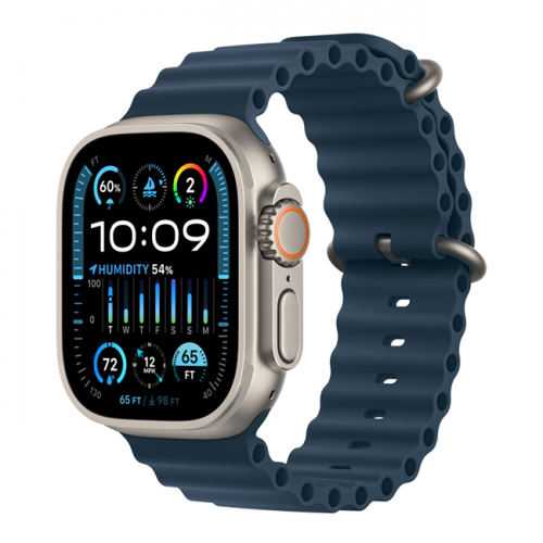 Apple Watch Ultra 2 GPS + Cellular, 49 мм, корпус из титана, ремешок Ocean синего цвета