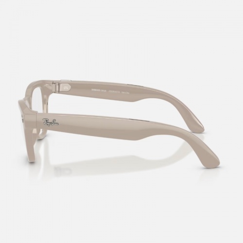 RAY-BAN META GEN 2 SKYLER Shiny Chalky Grey/Clear/Sapphire Transitions