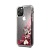 Чехол для 11/11Pro/11ProMax Guess Liquid Glitter Hard Hearts, Raspberry