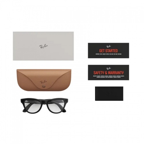 RAY-BAN META GEN 2 SKYLER Shiny Black / Clear lenses