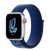 Apple Watch Series 8 45мм серебристый корпус из алюминия и ремешок Nike Sport Loop Game Royal Midnight Navy