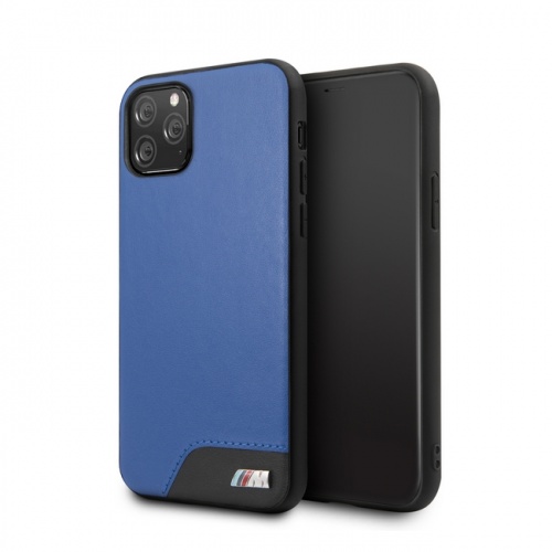 PC/TPU HARD CASE - SMOOTH PU LEATHER - BLUE - 11/11Pro/11ProMax