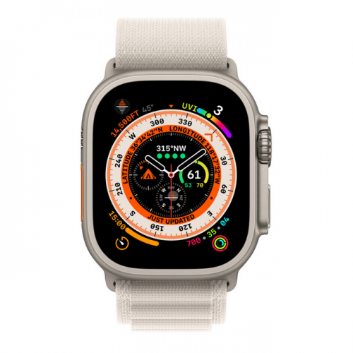 Apple Watch Series Ultra GPS 49мм корпус из титана и ремешок Сияющая звезда