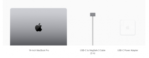 MacBook Pro 14" M2 Pro Chip 1Tb (MPHJ3) 2023, серебристый