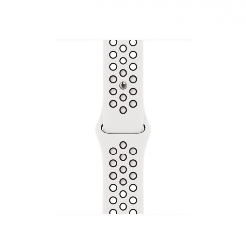Apple Watch Series 8 45мм корпус из алюминия "полночь" и ремешок Nike Sport Band Summit White Black