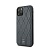 Карбоновый чехол Mercedes Dynamic Genuine leather & Real Carbon Hard для iPhone 11/11Pro/11ProMax, черный