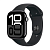 Apple Watch Series 10, 46 мм, корпус из алюминия цвета «чёрный глянец», спортивный ремешок черного цвета M/L