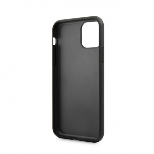 Чехол-накладка для iPhone 11/11Pro/11ProMax Guess Double layer 4G Hard Glass, Black