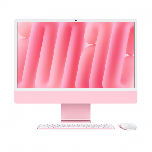 Моноблок Apple iMac 24 Retina 4,5K, M4 (10C CPU, 10C GPU, 2024), 24 ГБ, 512 ГБ SSD, Розовый