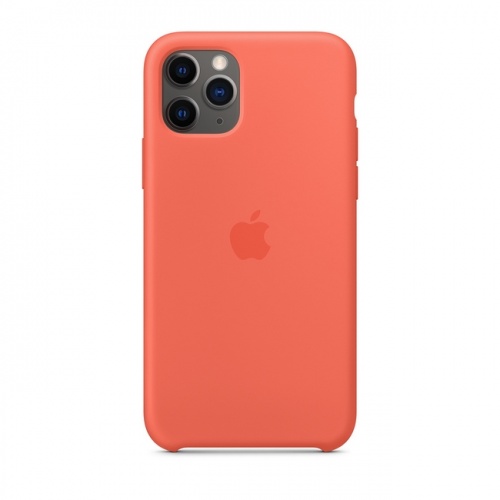 Чехол Apple Silicone Case для iPhone 11 Pro, цвет «спелый клементин» (оранжевый)