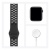 Apple Watch Nike SE из алюминия, 44 мм, цвет «серый космос» и «антрацитовый/чёрный»