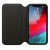 Кожаный чехол Folio для iPhone XS, чёрный цвет