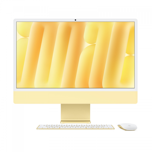 Моноблок Apple iMac 24 Retina 4,5K, M4 (10C CPU, 10C GPU, 2024), 16 ГБ, 512 ГБ SSD, Желтый
