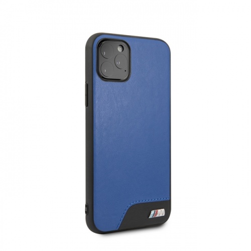 PC/TPU HARD CASE - SMOOTH PU LEATHER - BLUE - 11/11Pro/11ProMax