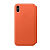 Чехол Apple для iPhone XS Max Leather Folio, цвет «тёплый закат»