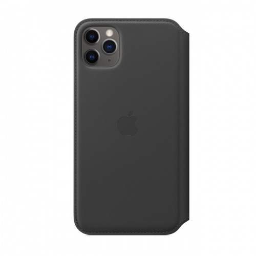 Чехол Apple для iPhone 11 Pro Max Leather Folio, чёрный цвет