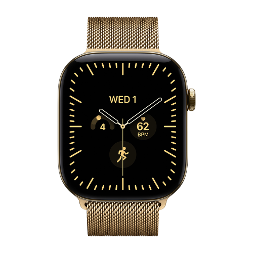Умные часы Apple Watch Series 12, 46mm, Titanium Radiant Gold