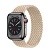 Apple Watch Series 8 41мм графитовый корпус из нержавеющей стали и ремешок Braided Solo Loop Beige