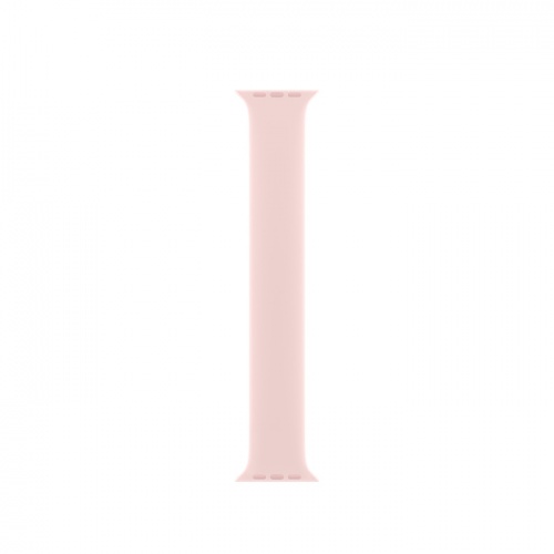 Apple Watch Series SE 2022 44мм корпус из алюминия "полночь" и ремешок Solo Loop Chalk Pink