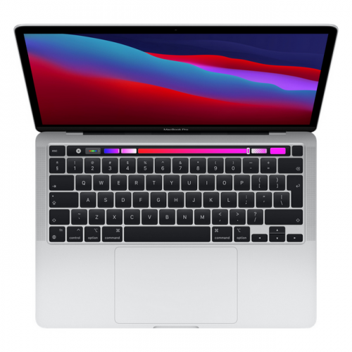 MacBook Pro 13" с Touch Bar, 8 ГБ, 512 ГБ, Apple M1, Серебристый, 2020
