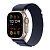 Apple Watch Ultra 2, цвет корпуса Natural, ремешок Alpine Loop, цвет Navy, размеры S/M/L