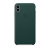 Кожаный чехол для iPhone XS Max, цвет «зелёный лес» Кожаный чехол для iPhone XS Max, цвет «зелёный лес»